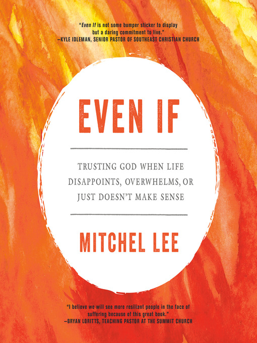 Title details for Even If by Mitchel Lee - Wait list